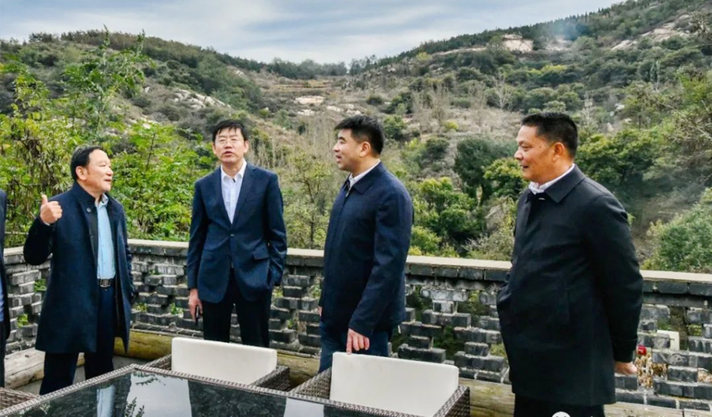 市文化和旅游局刘作宗一行到“雪野山居”调研